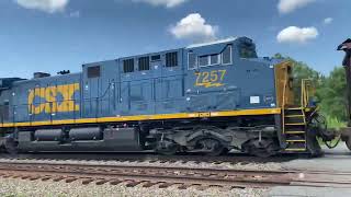 Csx W089 at jones crossing Woodford Va 7/15/22