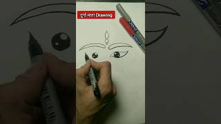 maa durga drawing #art #viral #shortvideo #easydrawing