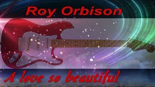 Roy Orbison - A love so beautiful - instrumental cover