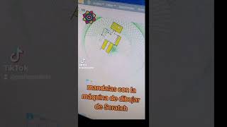 Creando mandalas con la maquina de dibujar de Scratch #scratch #programacion