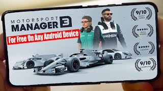 How To Download & Install Motorsport Manager Mobile 3  For Free On Any Android Device