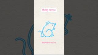 Draw a mouse #shorts #artshorts #mouse