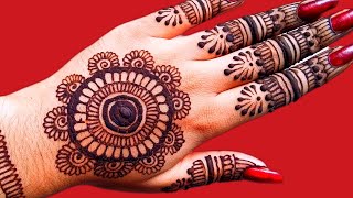 Latest Gol Tikki mehndi design |Simple gol tikki mehndi design |Easy mehndi design |Mehndi design ||