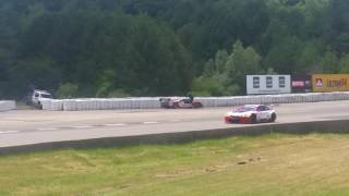 Burnouts Weathertech Prototype Winner Canadian Tire Motorsport Park