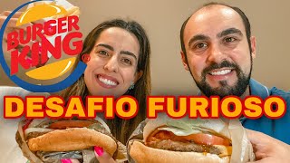 FURIOSO CHALLENGE - BURGER KING - WHOPPER FURIOSO!!! 🍔🍟🌶🌶🌶