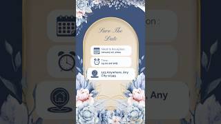 Nikah invitation video template #weddinginvitaionvideo