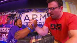 Pro Right Supers Class Pt 1 | Arizona State Armwrestling Championship 2024