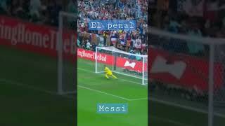 El Penal de Messi en la final futbol