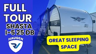 Discover Comfort and Versatility with the Shasta I-5 26DB Trailer | Haugen RV