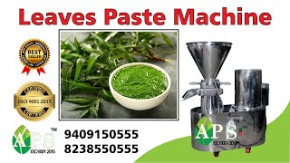 Leaves Paste Machine 9409150555