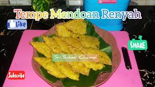 " Tempe Mendoan Renyah dan Enak "