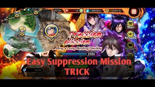 NxB NV |EASY SUPPRESSION MISSION stage 38 stage 39 | Naruto x Boruto Ninja Voltage