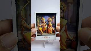 Ram ji 3D card artpiece #artwork #handmade #ram