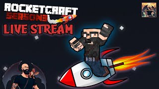 Monday Night RocketCraft! - Dig! Dig! Dig! - Mini Stream, Testing The YouTube Bits