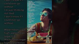 Harry Styles  - Watermelon Sugar