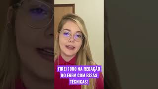 TIREI 1000 NA REDAÇÃO DO ENEM COM ESSE ARGUMENTO!