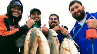 South Texas REDFISH LIMITS!  Port Mansfield fishing with AM Fishing Lures