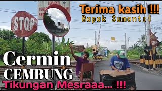 DEMI KESELAMATAN‼️PASANG CERMIN DI TIKUNGAN MESRA