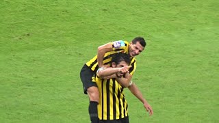 هدف احمد حجازي من المدرج 💪💪🔥 الهدف الثالث ل الاتحاد و ضمك #دوري_روشن