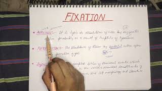 INTRODUCTION OF FIXATION