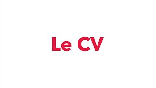 Le CV