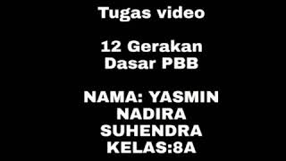 Tugas Gerakan Dasar PBB (PASPENDA) Yasmin Nadira Suhendra 8A