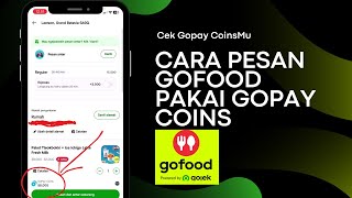 Makan Gratis Pakai Gopay Coins di GoFood⁉️ | Cara Pesan GoFood Pakai Gopay Coins