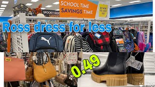 Ross dress for less clearance / back to school shopping