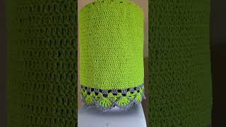 Capa de Galão 20L Verde Neon 💚 #capadegalao #verde #neon #crochet #crocheting #decoração #explore