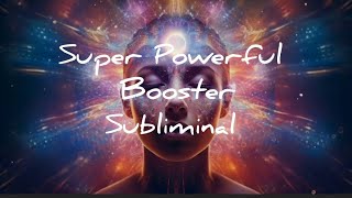 Super Powerful Booster Subliminal  With POSITIVE NOT Affirmation  + 528Hz Frequency + Rain.