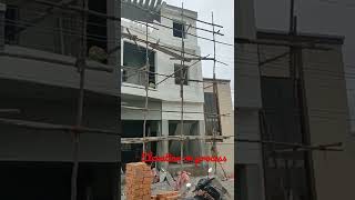 3 bhk, commercial godown. #construction ELEVATION