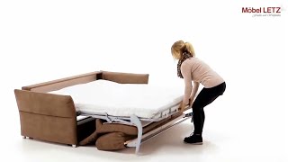 Die Schlafcouch Scala-Sleep von Restyl - Sofa-Bett-Kombination als Dauerschläfer und Gästebett