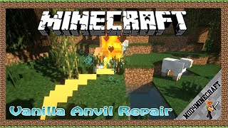 Vanilla Anvil Repair Mod 1.12.2 & Tutorial Downloading And Installing For Minecraft