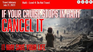 Labadee Haiti Port Stops FINALLY Cancelled