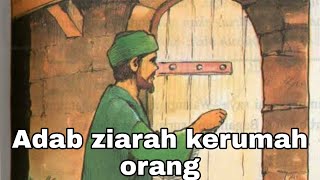 ADAB ZIARAH  KERUMAH ORANG