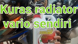 Cara ganti air radiator motor vario 125 #vario125 #vario #hondavario #radiator#cekdeskripsi