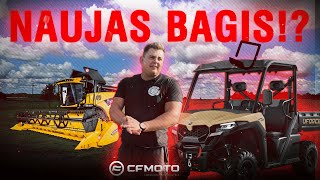 GURSKIS  SU VABALIUKU  UKININKAI ????  |TEST DRIVE  CFMOTO UFORCE 1000 🤯