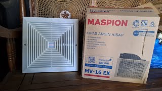 Unboxing Maspion Exhaust Fan