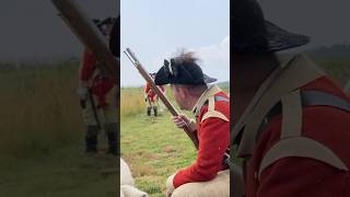 Rainy Rev War Battle - Monmouth 2023 #history #reenactment #americanrevolution