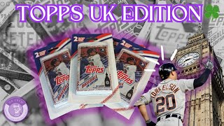 Topps UK Edition 🇬🇧 🍀 MJ Holdings 2- Pack Walgreens 🍀 2021 Topps UK & 2022 Topps UK Edition! Torky🔥🔥