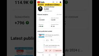 5555 subscribe Our YouTube channel #education4udear #youtubeshorts #subscribers #youtuber