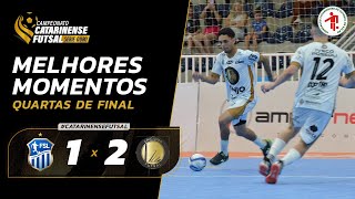 Melhores Momentos | Quartas de Final | Futsal São Lourenço 1 x 2 Criciúma Futsal | Série Ouro 2024