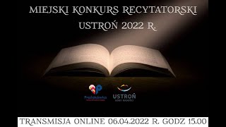 Miejski Konkurs Recytatorski 2022