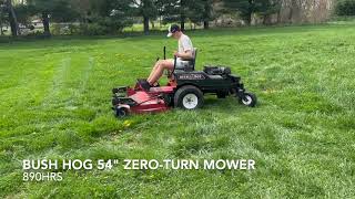 Bush Hog 54” Front Mount Zero-Turn Mower