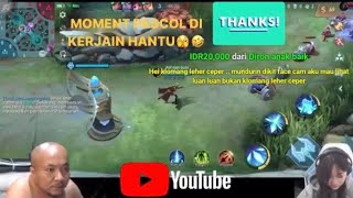 MOMENT PASCOL DI KERJAIN VIEWERS (suara setan) WKWKWK | pascol kintil