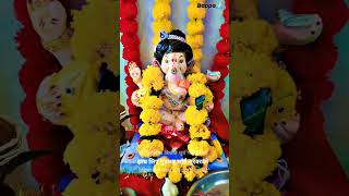 Ganpati my home 🏠   #ganpati #viralvideo #viralshorts #status #youtubeshorts #bagaspur