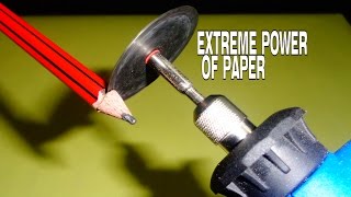 Cutting with paper paper cutter extreme power