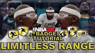 NBA 2K16 - HOW TO GET LIMITLESS RANGE BADGE