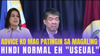 SEN. KOKO PEMENTEL  SINABIHAN SI VP SARAH NA MAG PATINGIN DAHIL HINDO UMANO USEUAL