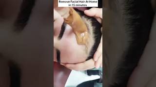 🔥Remove Unwanted Facial Hair 😱 | Try This Homemade Pack ✅ #shorts #youtubeshorts #skincare